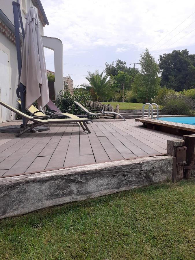 Villa Accueillante A Colonzelle Avec Piscine Privee 外观 照片